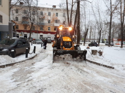 График комплексной очистки дворов на 23 декабря 2019 года