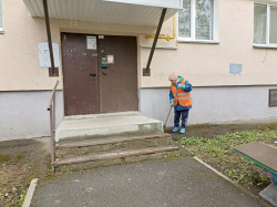 "Санитарная пятница" в действии! Подготовка к субботнику идет полным ходом!