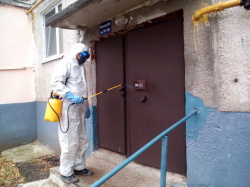 МЕРОПРИЯТИЯ ПО ДЕЗИНФЕКЦИИ ОКТЯБРЬ 2020