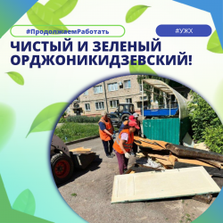 Чистый, зеленый Орджоникидзевский!