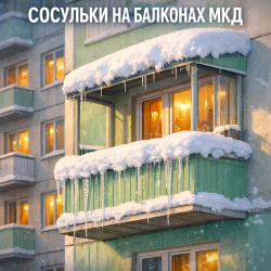 Чья зона ответственности: разбираемся с сосульками на балконах