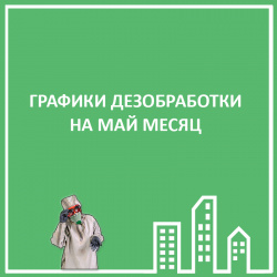 ДЕЗОБРАБОТКА. МАЙ