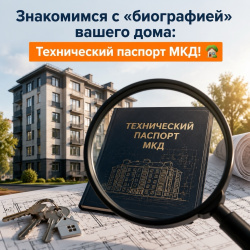 Знакомимся с "биографией" вашего дома: Технический паспорт МКД! 